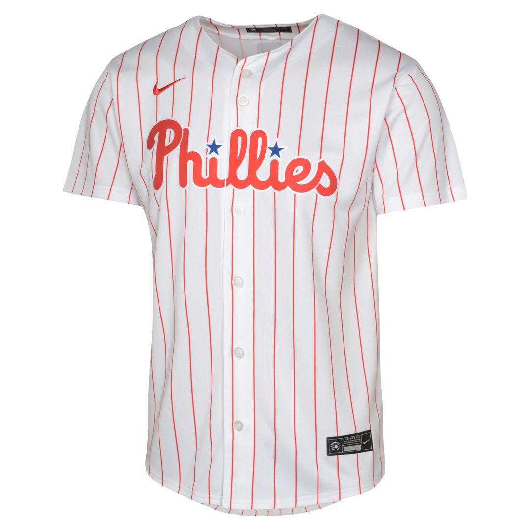 Philadelphia Phillies J.T. Realmuto Youth Home Limited Jersey (White)