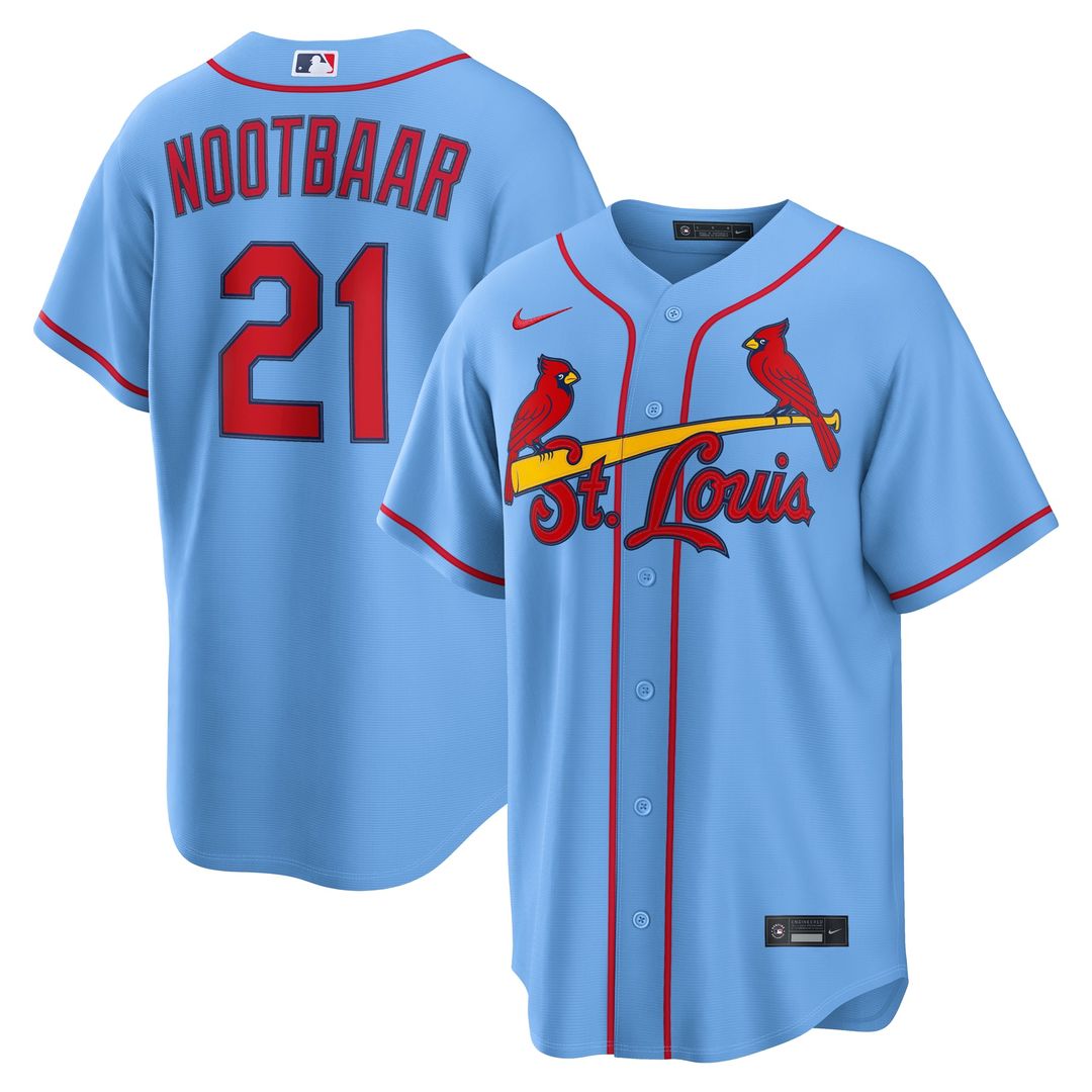 St. Louis Cardinals Lars Nootbaar Alternate Replica Jersey (Cream)