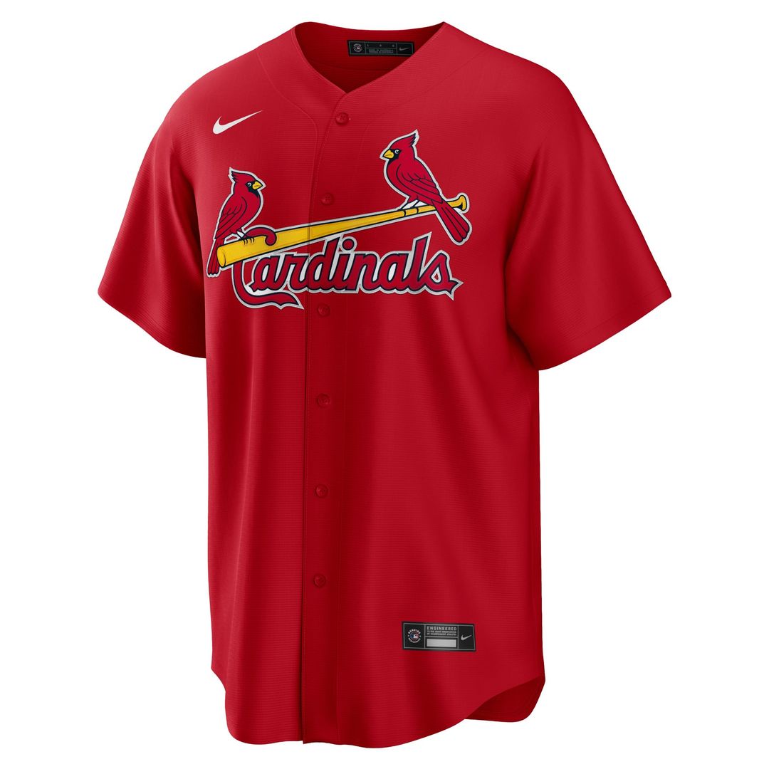 St. Louis Cardinals Lars Nootbaar Big & Tall Alternate Replica Jersey (Red)