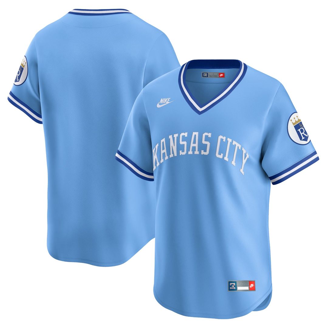 Kansas City Royals Cooperstown Limited Jersey (Light Blue)