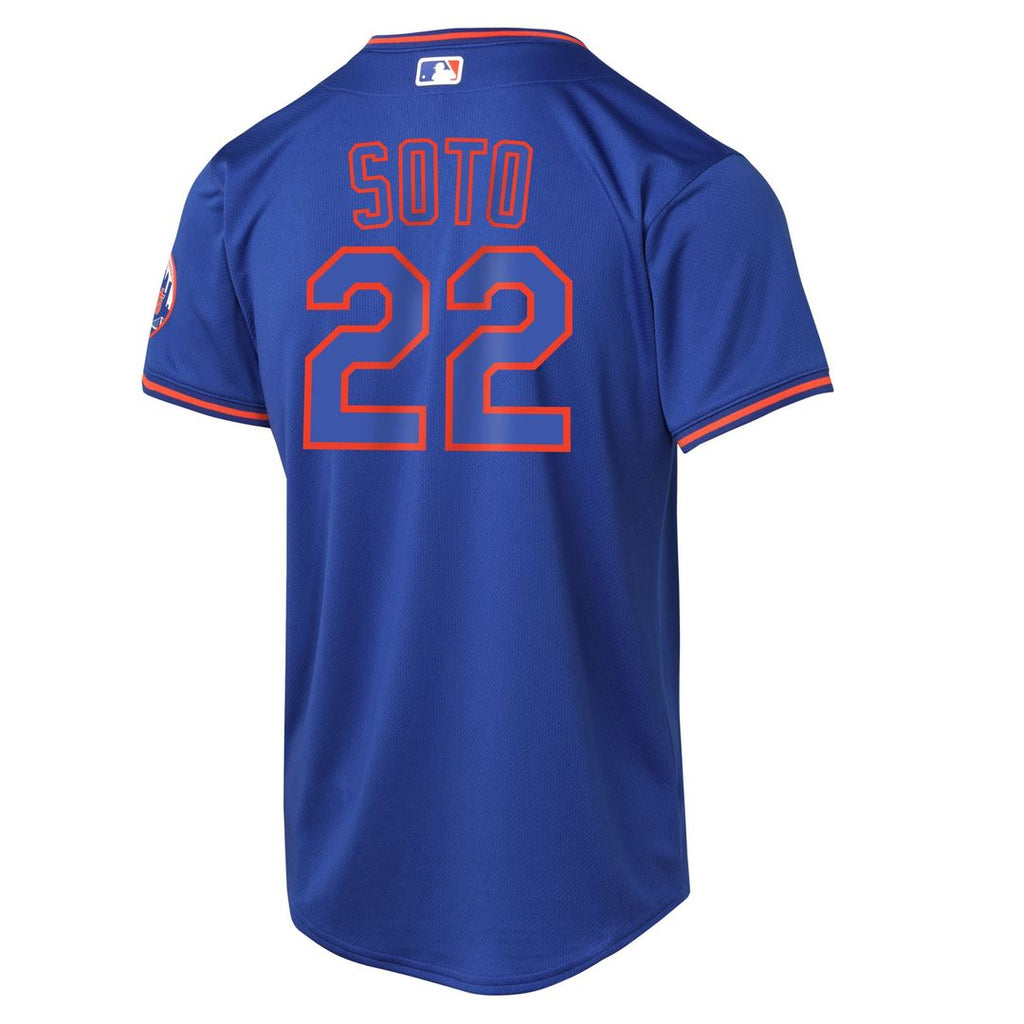 New York Mets Juan Soto Youth Home Limited Jersey (White)