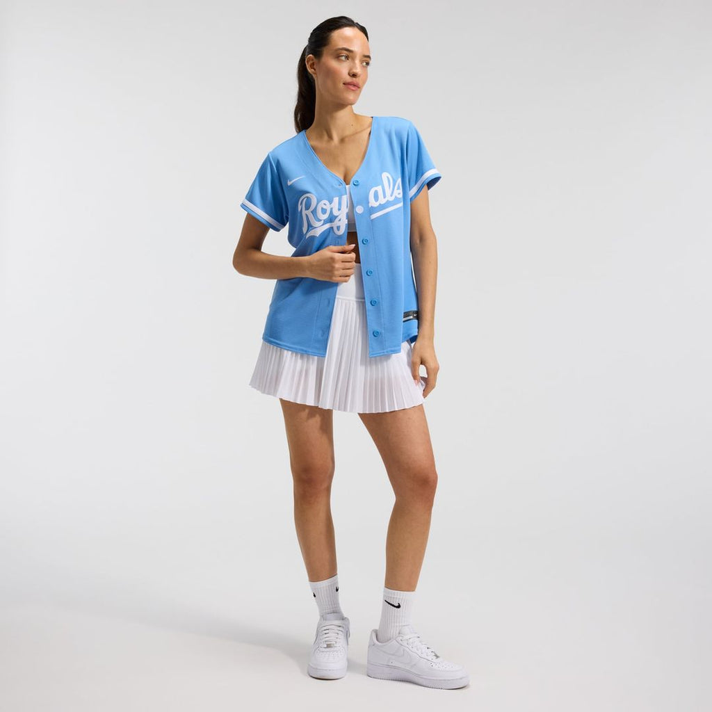 Kansas City Royals Women's Alternate Replica Team Logo Jersey (Light Blue)