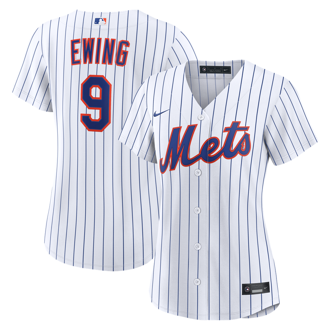 New York Mets AJ Ewing Women's Home Replica Jersey (White)