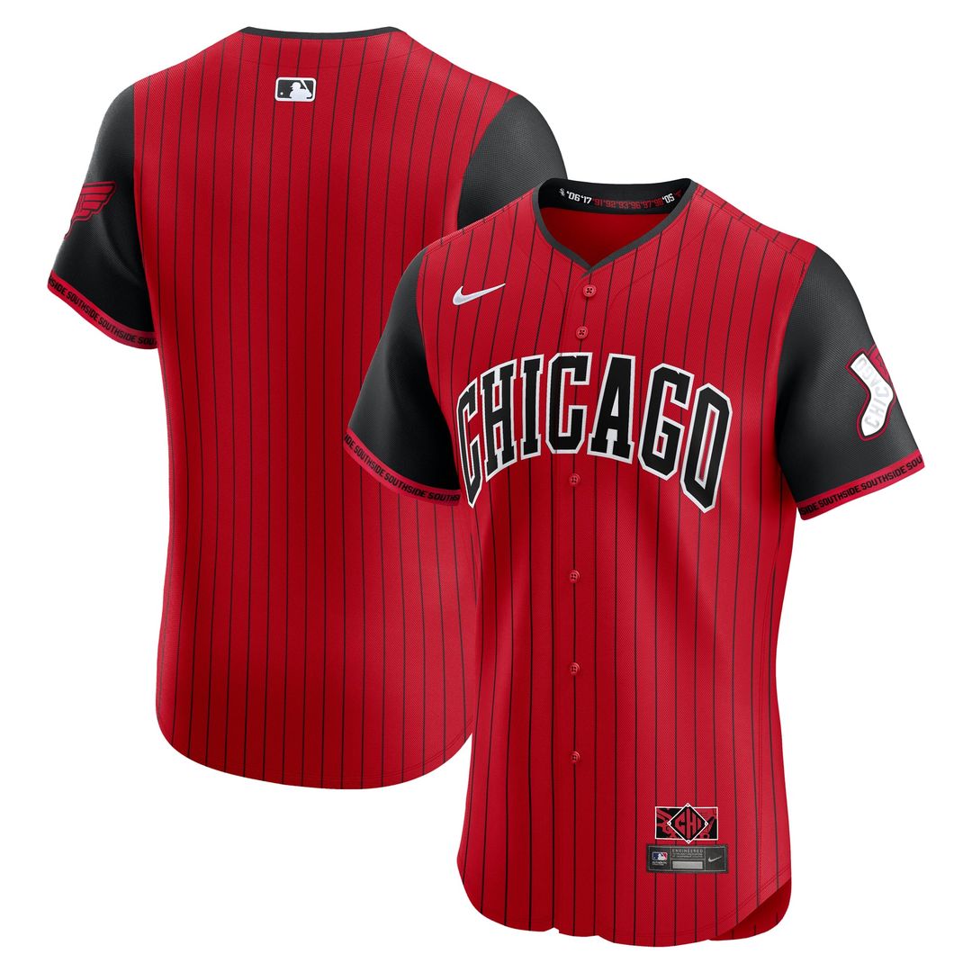 Chicago White Sox 2025 City Connect Elite Jersey (Red/Black)