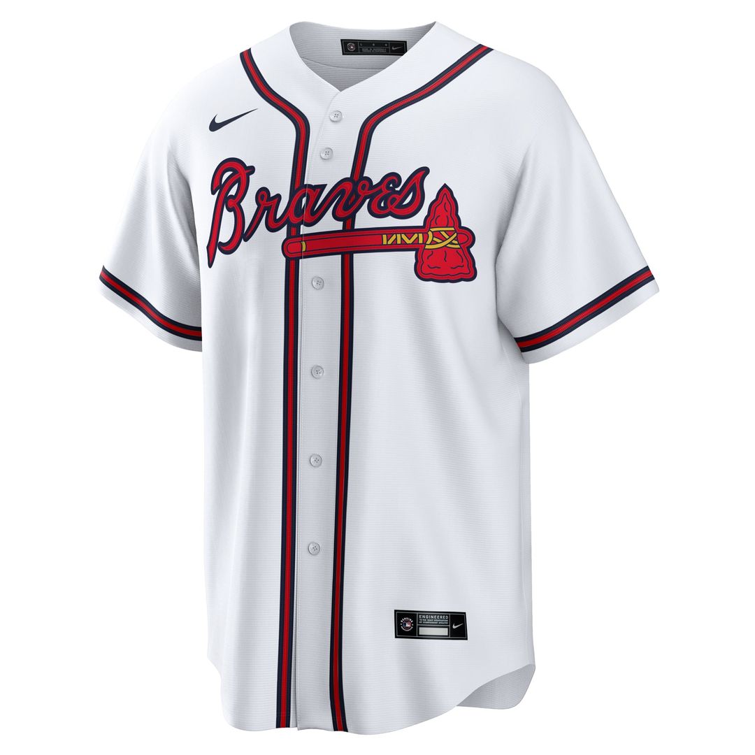 Atlanta Braves Daysbel Hernandez Home Replica Jersey (White)