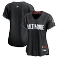 Baltimore Orioles Women's City Connect Limited Jersey (Black)