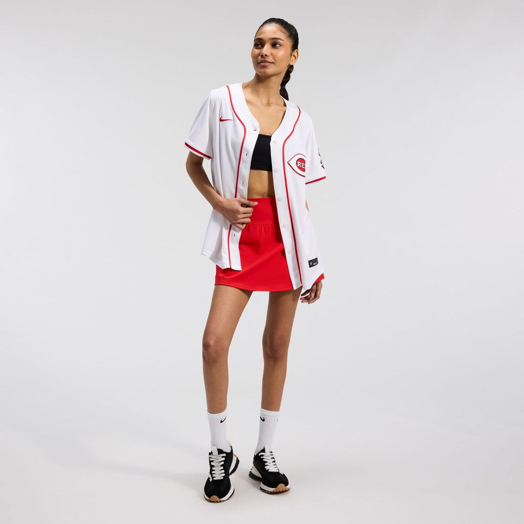Cincinnati Reds Women's Home Limited Jersey (White)