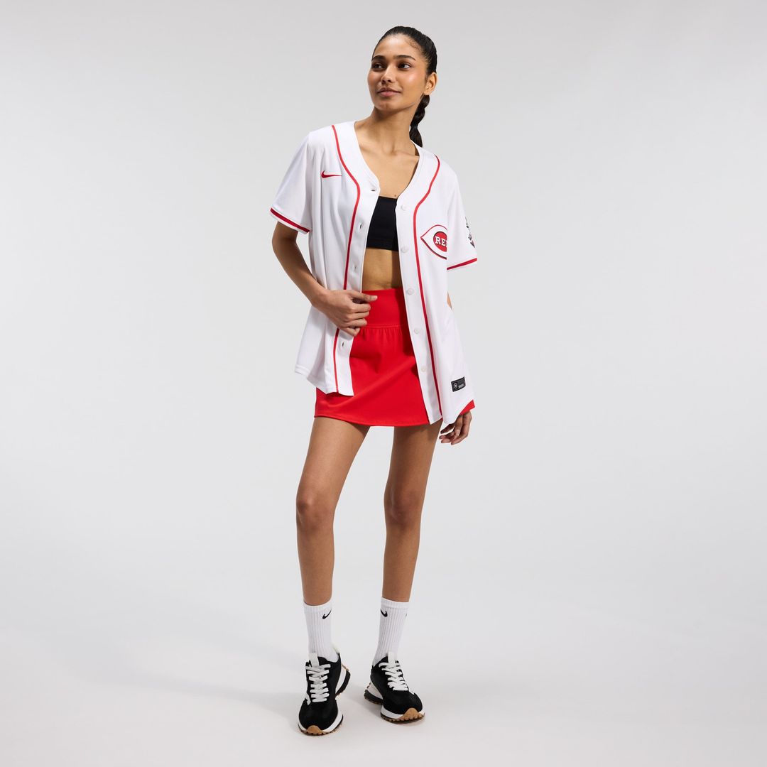 Cincinnati Reds Women's Home Limited Jersey (White)