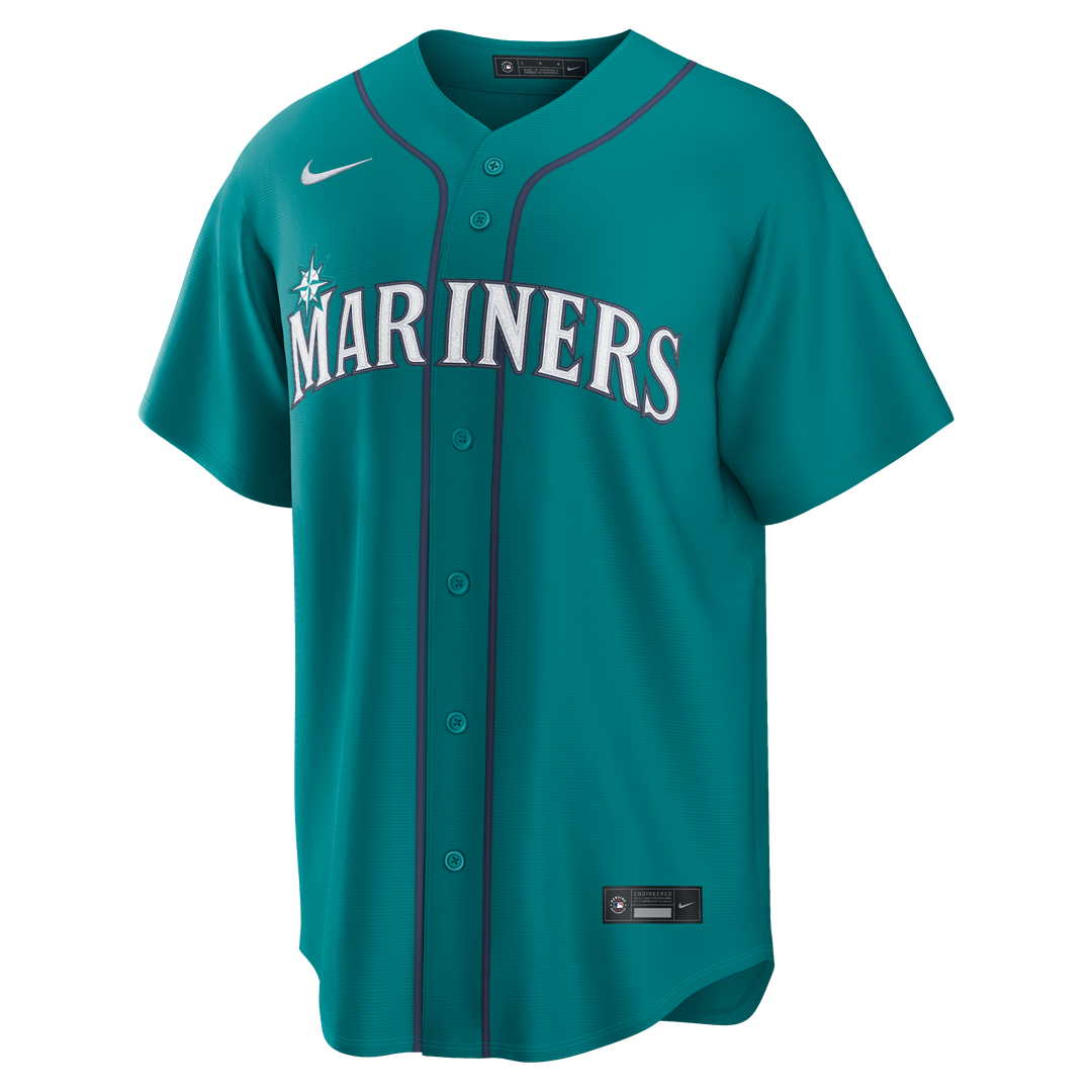 Seattle Mariners Julio Rodríguez Alternate Replica Jersey (Teal)