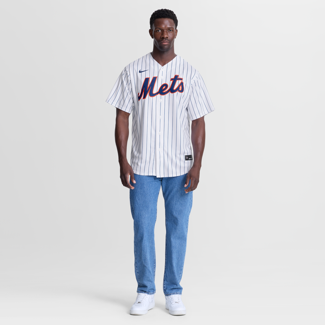 New York Mets Luis Robert Jr. Home Replica Jersey (White)