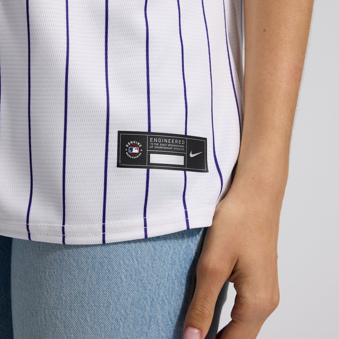 Colorado Rockies Women's Home Replica Team Jersey (White)