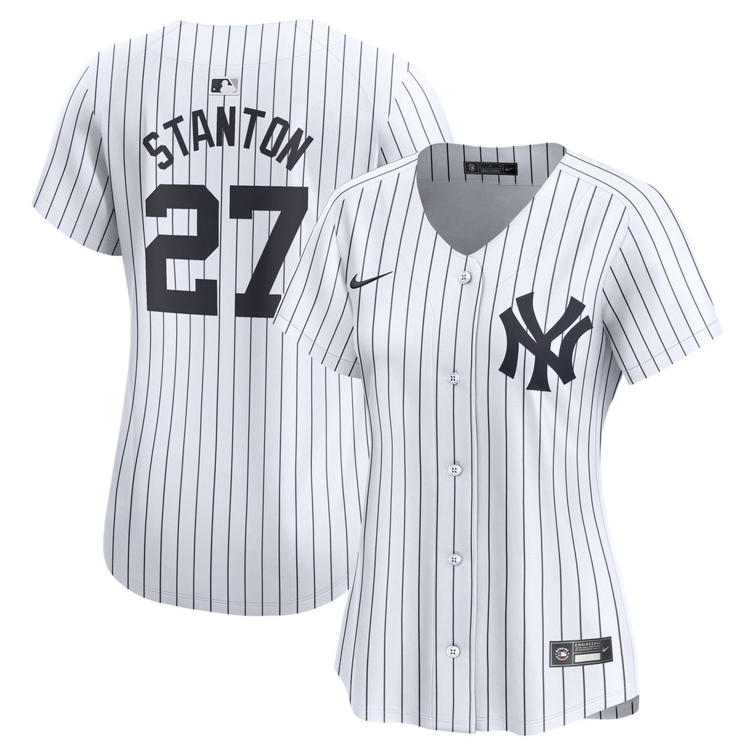 New York Yankees Giancarlo Stanton Women's Home Limited Jersey (White)