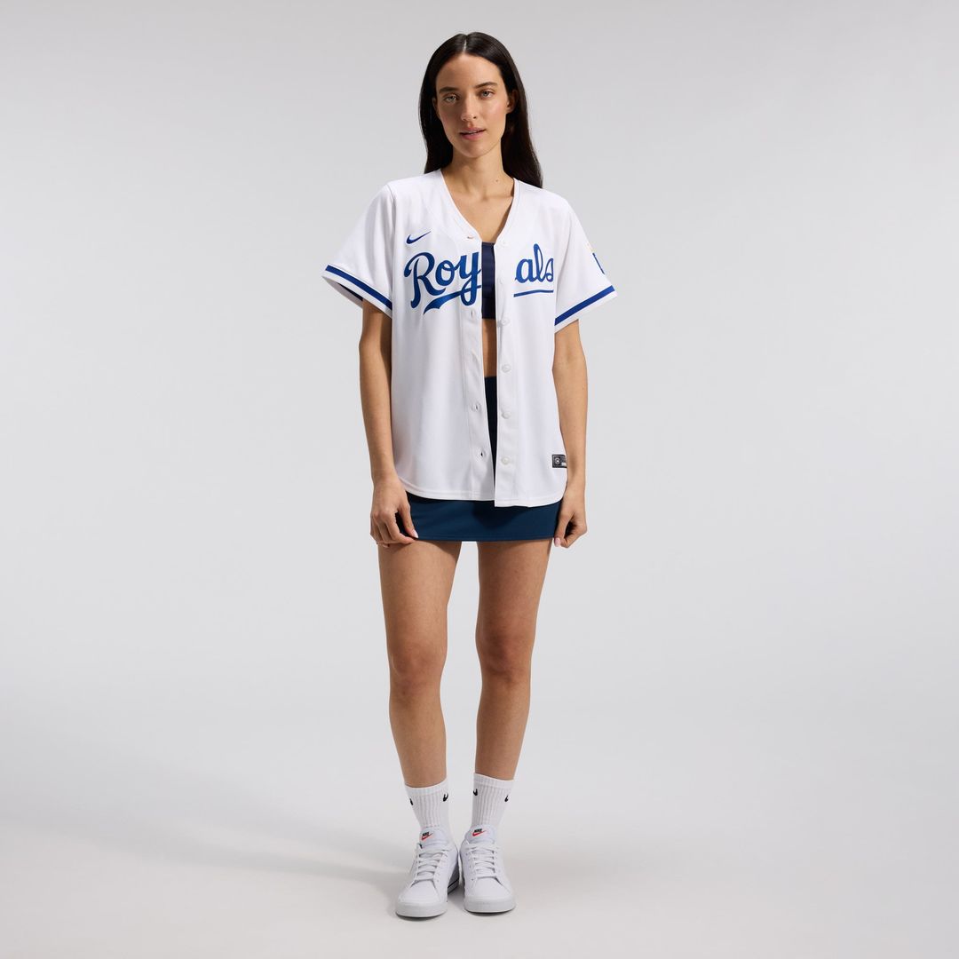 Kansas City Royals Women's Home Limited Jersey (White)
