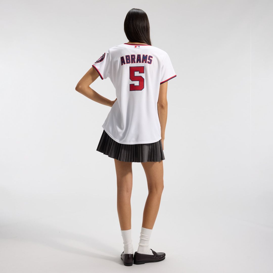 Washington Nationals CJ Abrams Women's Home Replica Jersey (White)