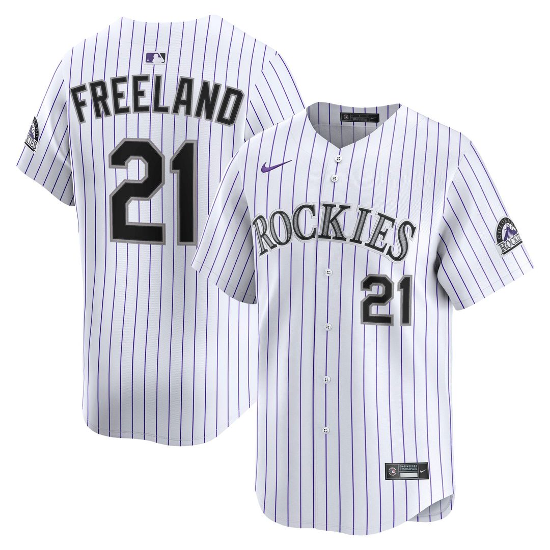 Colorado Rockies Kyle Freeland Home Limited Jersey (White)
