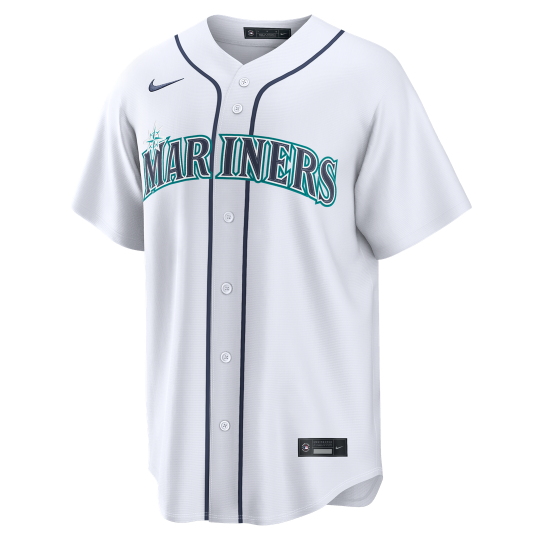 Seattle Mariners Josh Naylor Home Replica Jersey (White)
