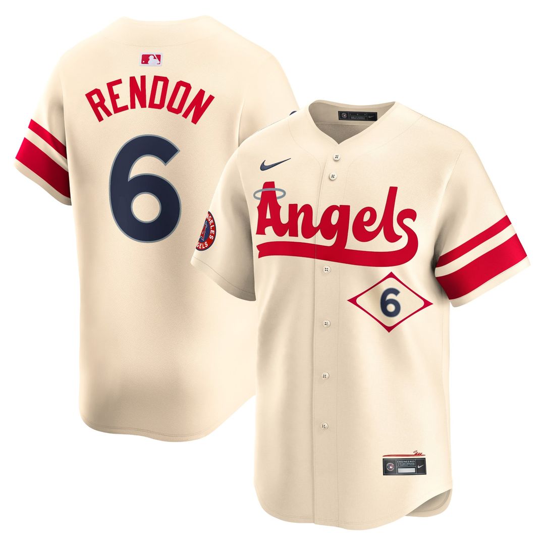 Los Angeles Angels Anthony Rendon City Connect Limited Jersey (Cream)