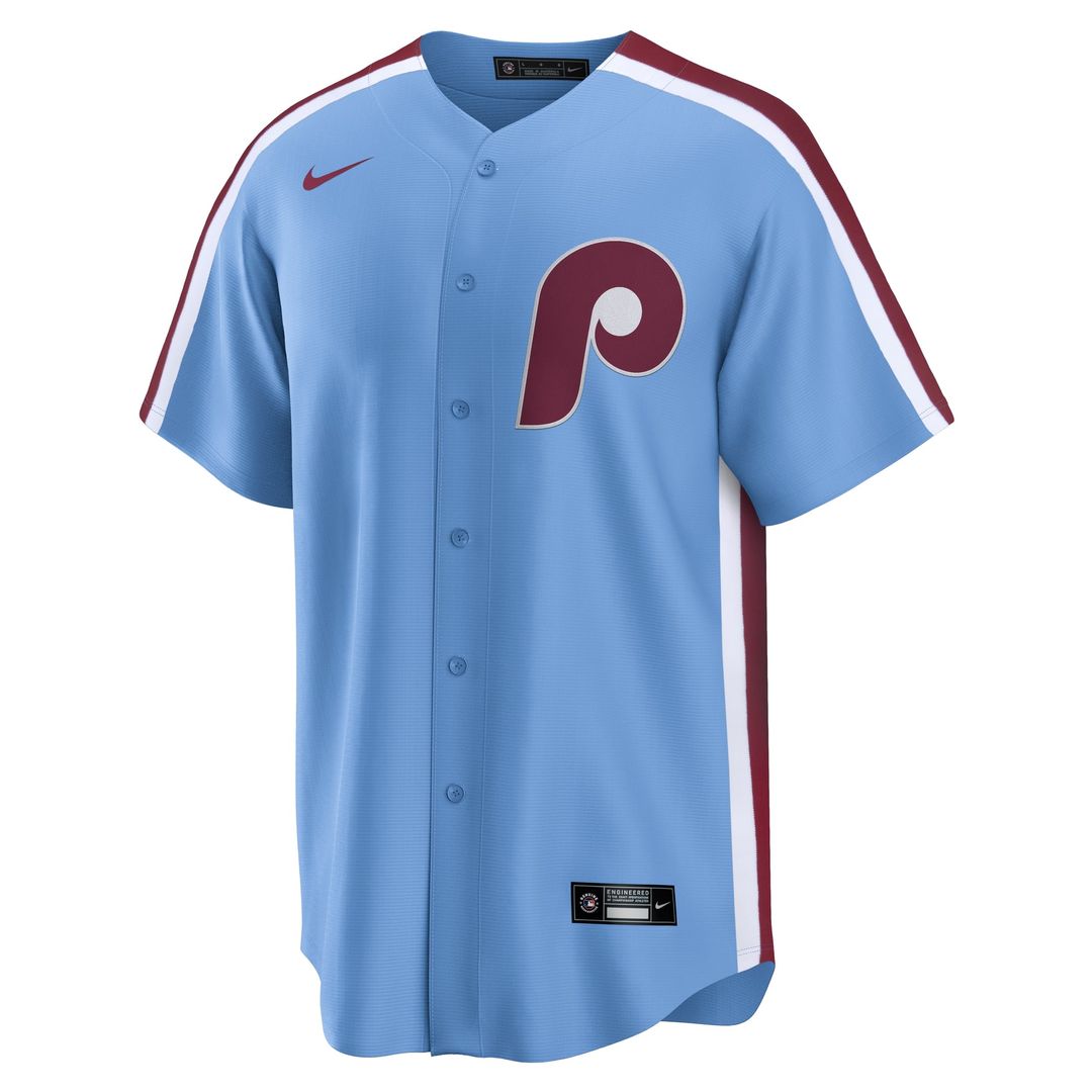 Philadelphia Phillies Kyle Schwarber Alternate, 1st Replica Jersey (Light Blue)