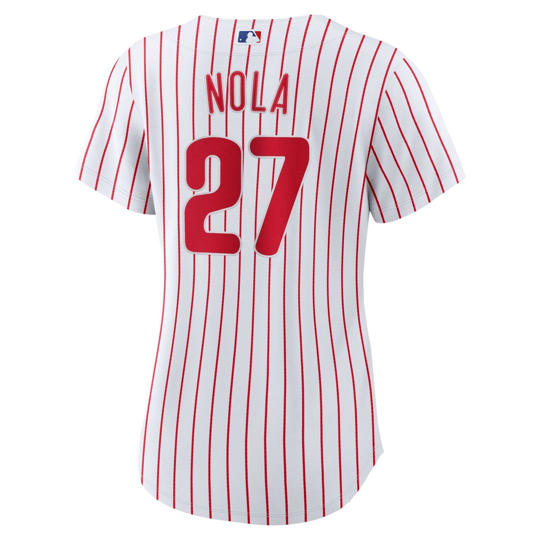 Philadelphia Phillies Aaron Nola Women's Home Replica Jersey (White)