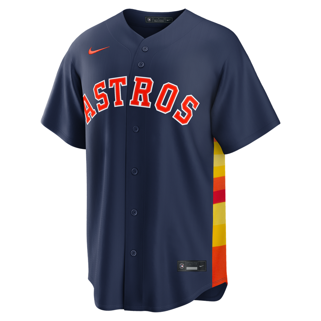 Houston Astros Jose Altuve Alternate 2 Replica Jersey (Navy)