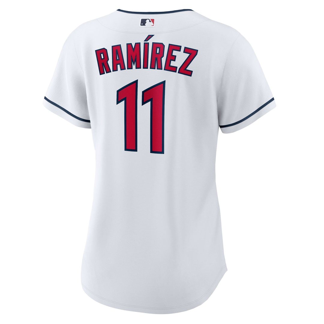 Cleveland Guardians Jose Ramirez Women's Home Replica Jersey (White)