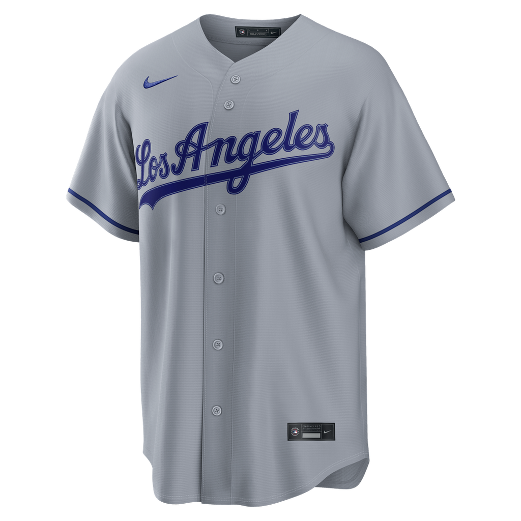 Los Angeles Dodgers Kyle Tucker Road Replica Jersey (Gray)
