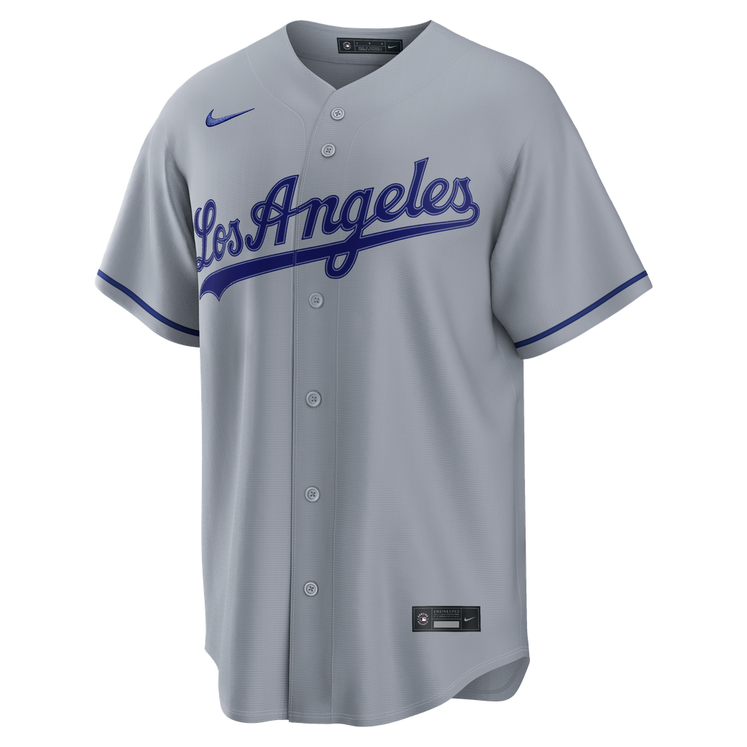 Los Angeles Dodgers Kyle Tucker Road Replica Jersey (Gray)