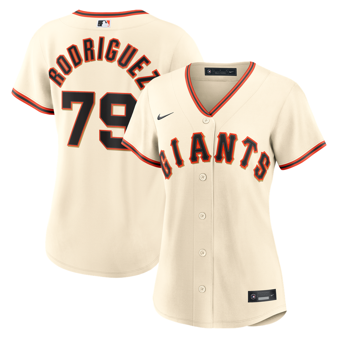 San Francisco Giants Jesus Rodriguez Women's Home Replica Jersey (Cream)
