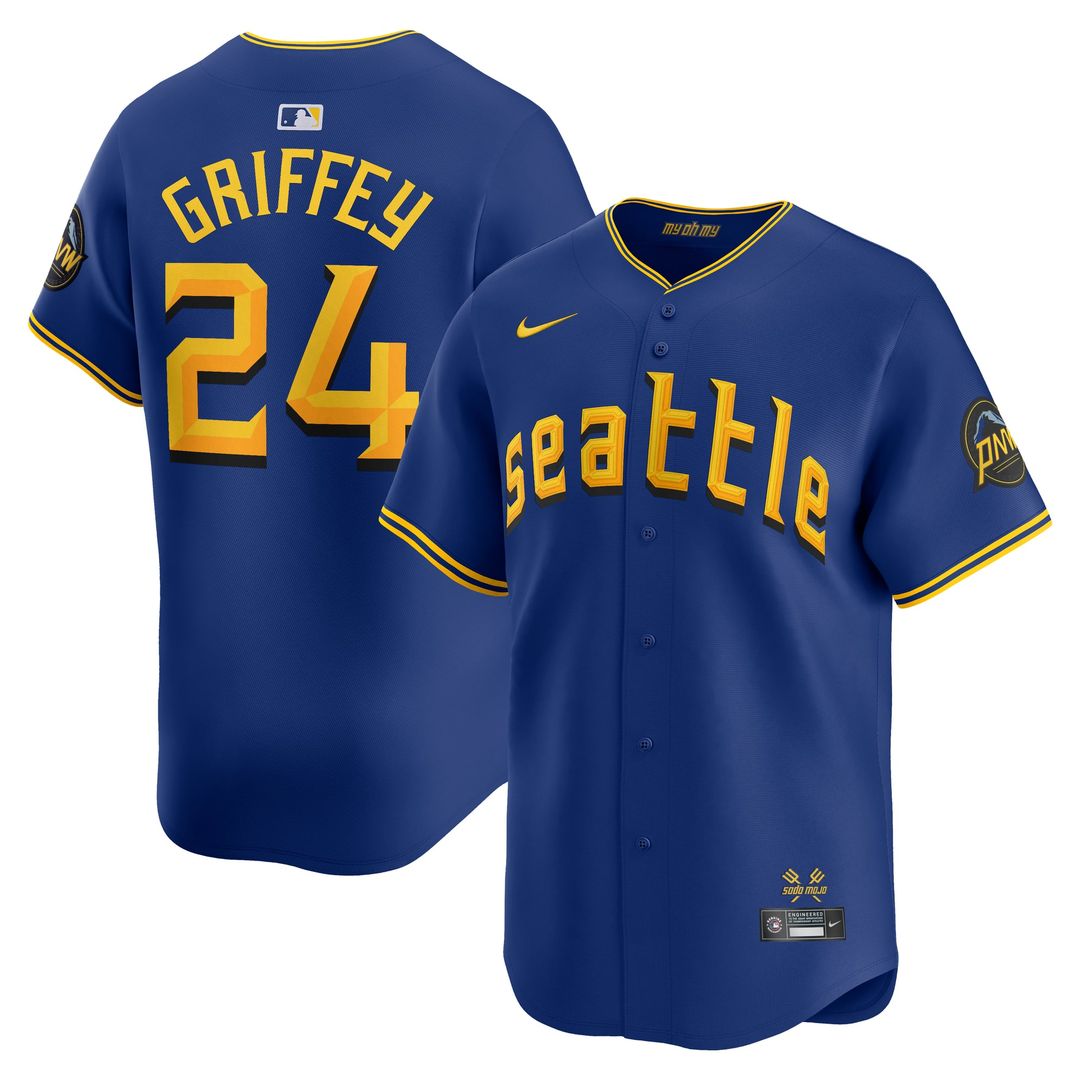 Seattle Mariners Ken Griffey Jr. City Connect Retired Limited Jersey (Royal)