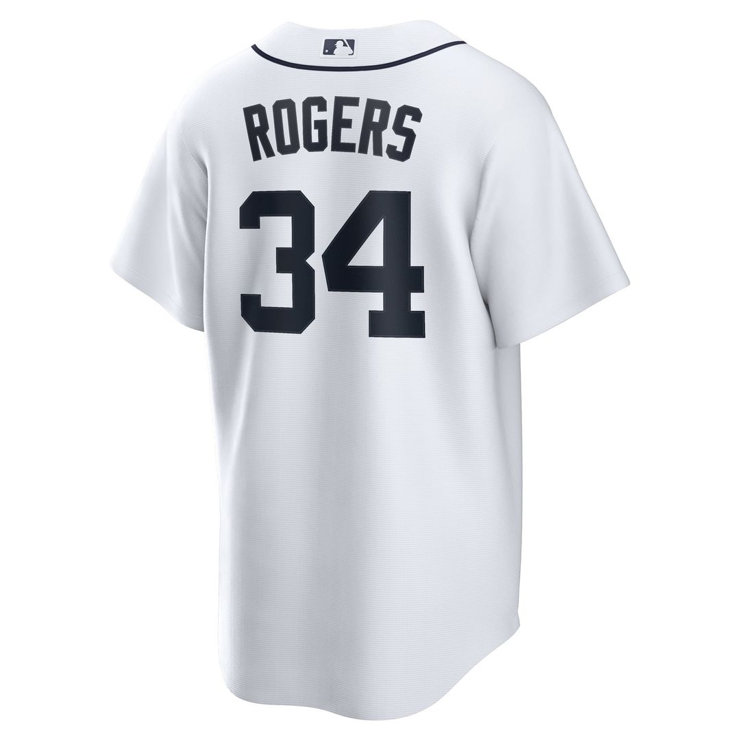Detroit Tigers Jake Rogers Home Replica Jersey (White)