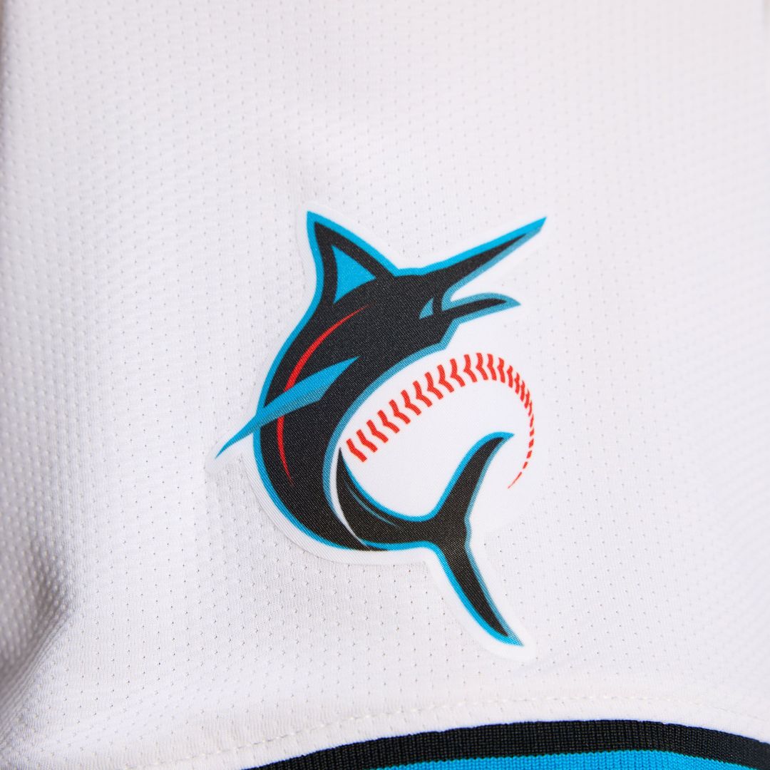 Miami Marlins Sandy Alcantara Women's Home Limited Jersey (White)