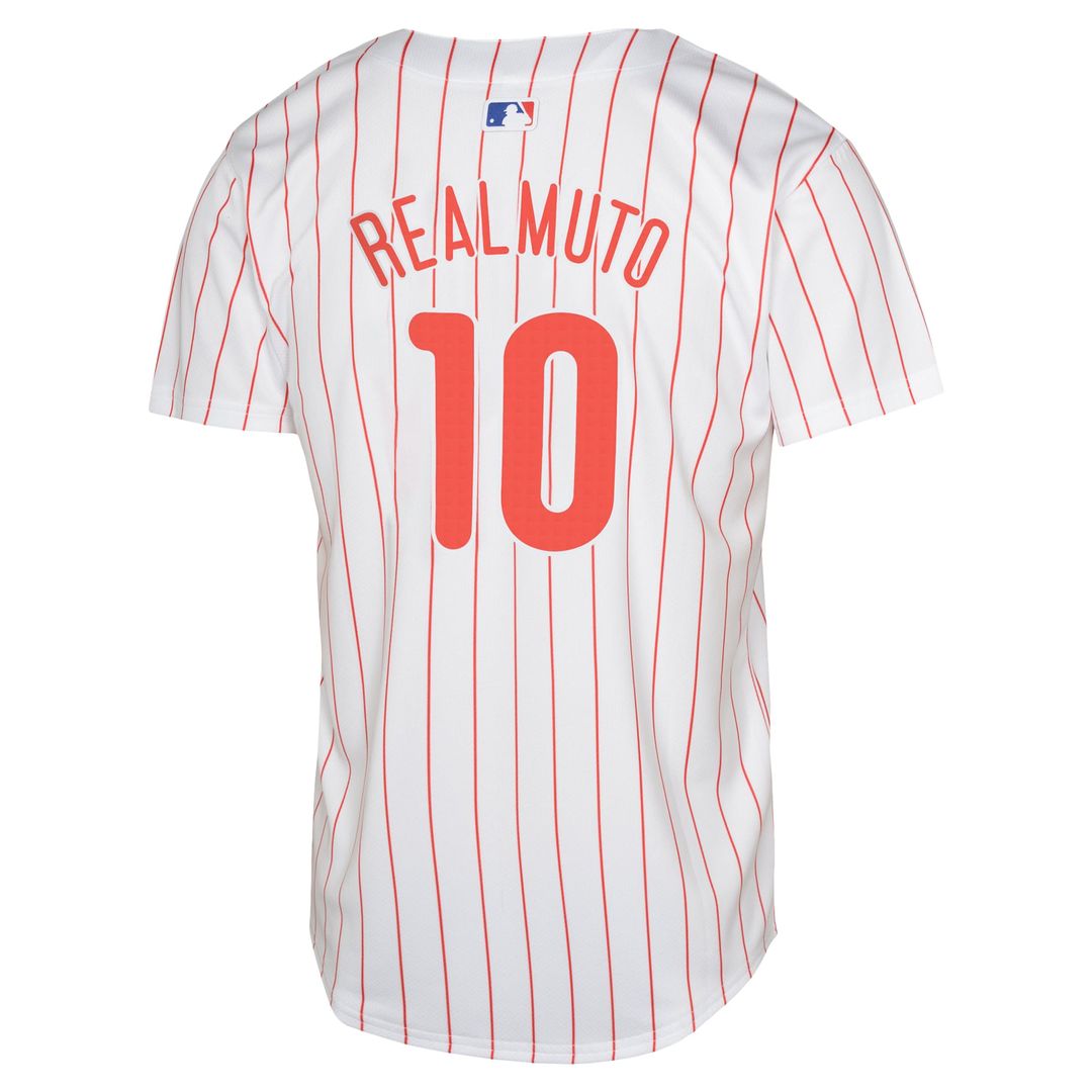 Philadelphia Phillies J.T. Realmuto Youth Home Limited Jersey (White)