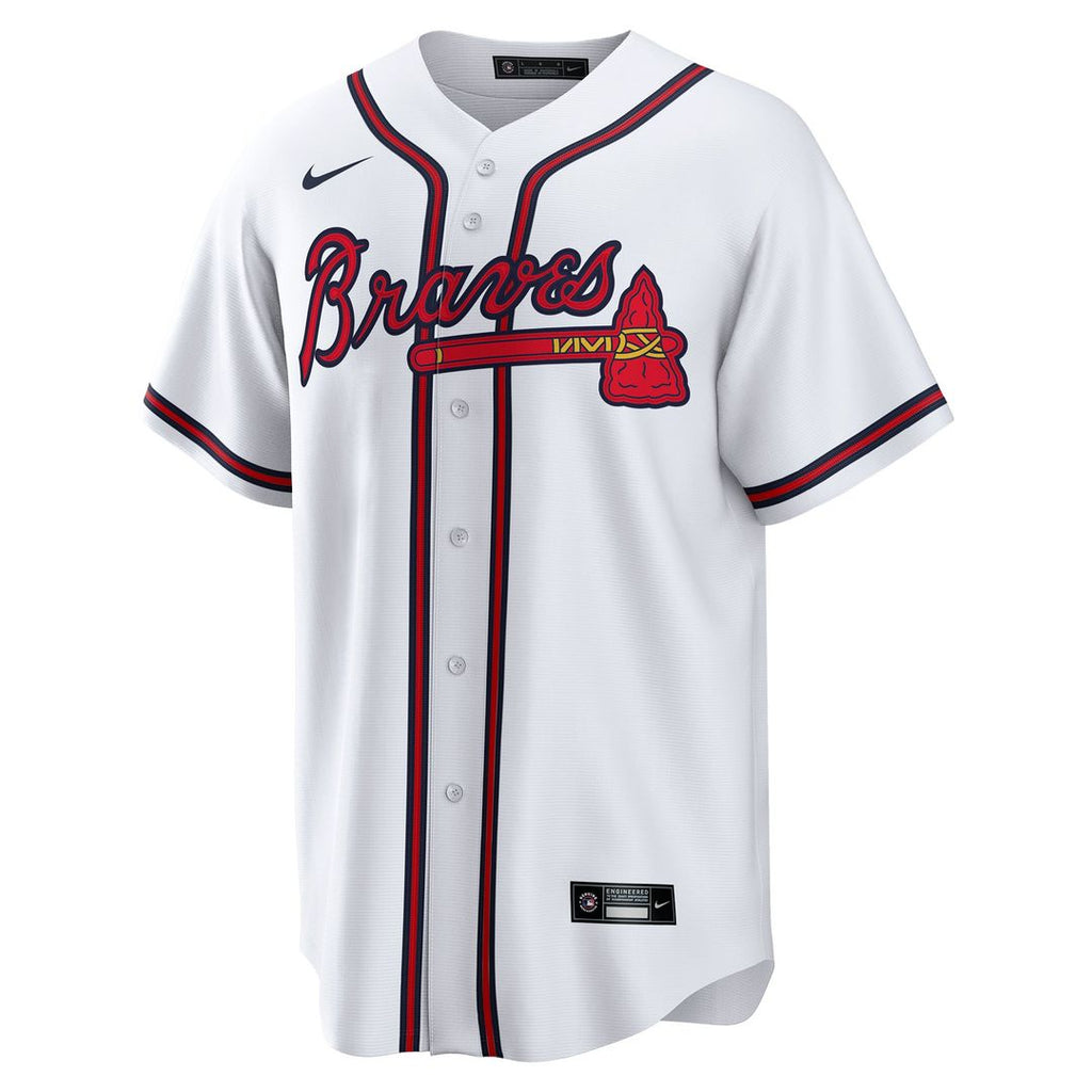 Atlanta Braves Joe Jiménez Home Replica Jersey (White)