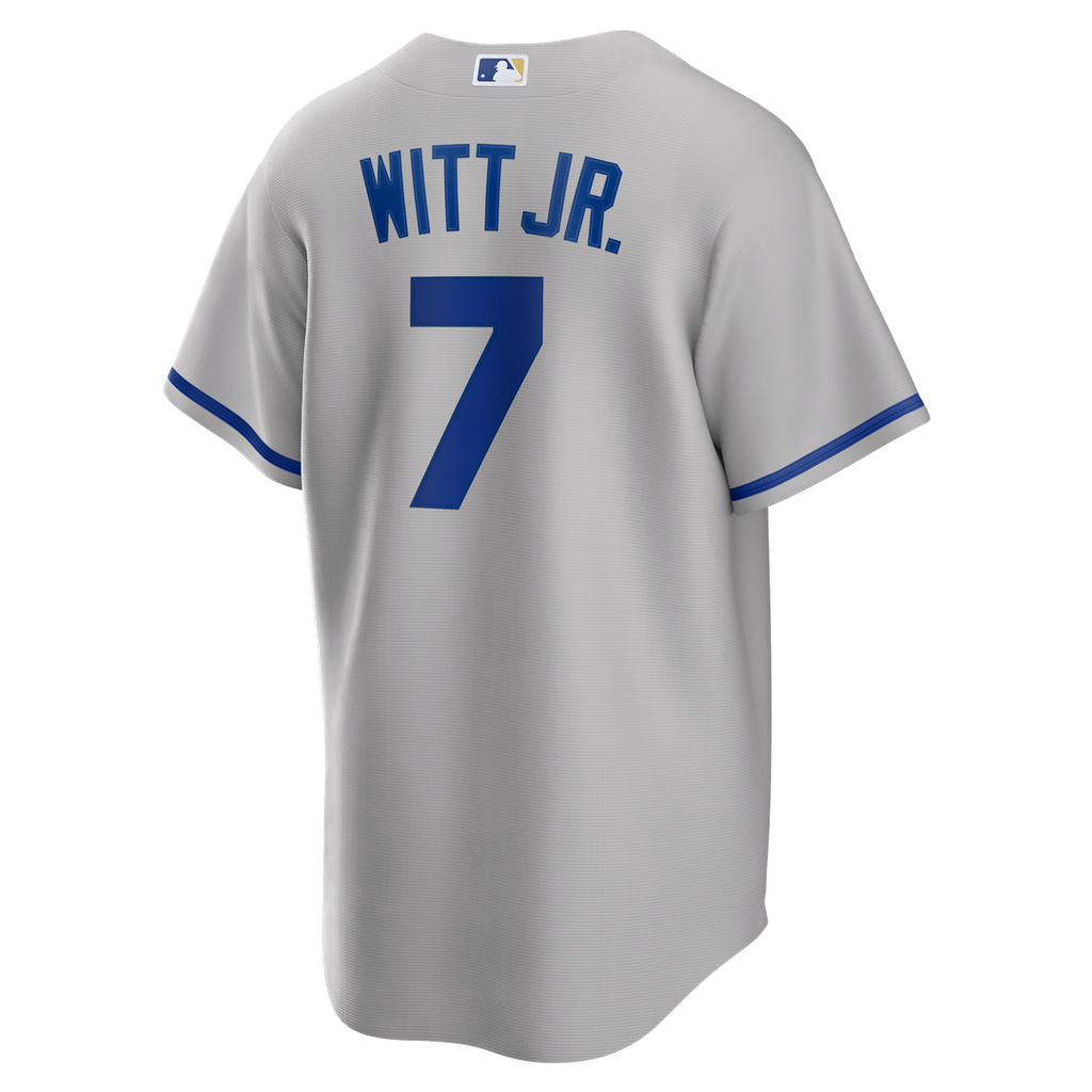 Kansas City Royals Bobby Witt Jr. Road Replica Jersey (Gray)