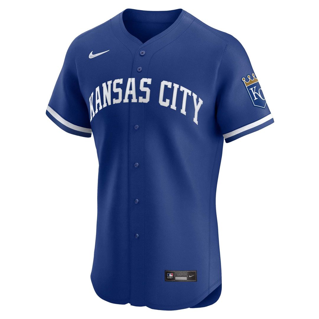 Kansas City Royals Alternate lightweight Elite Patch Jersey (Royal)