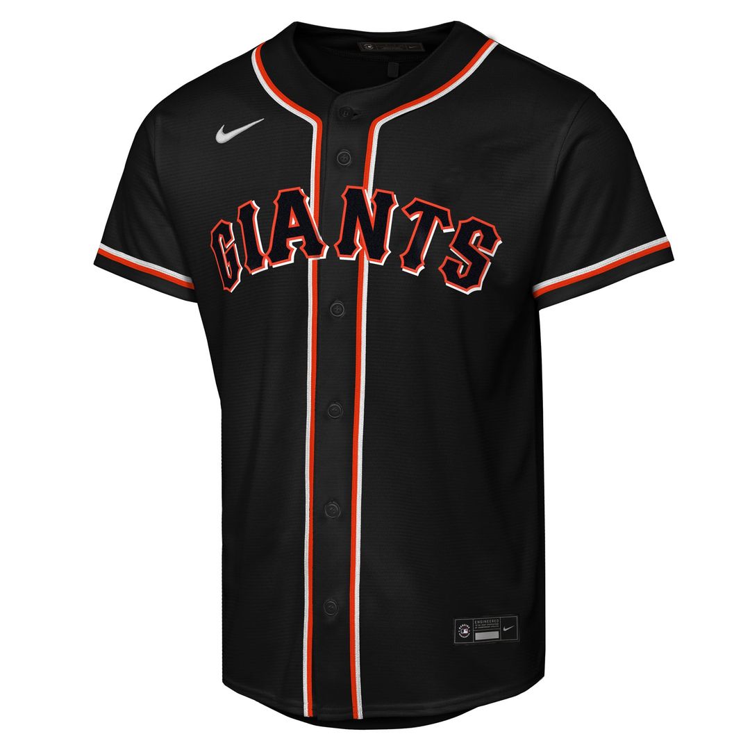 San Francisco Giants Matt Chapman Youth Fashion Replica Jersey (Black)