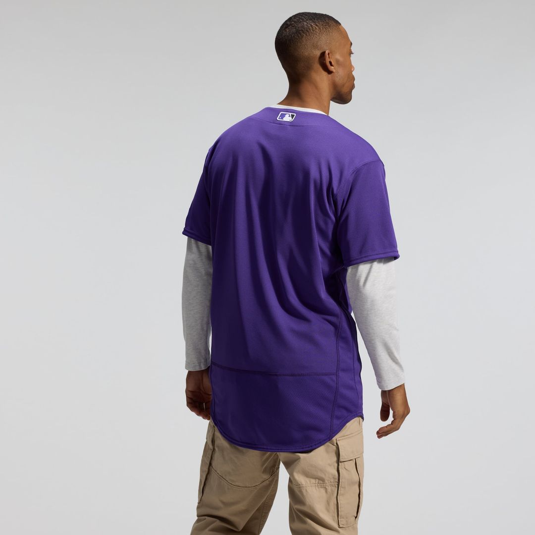 Colorado Rockies Alternate Authentic Jersey (Purple)