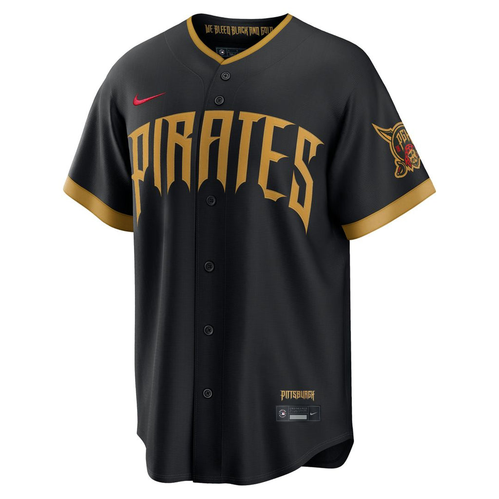 Pittsburgh Pirates Paul Skenes 2026 City Connect Stadium Jersey (Black)