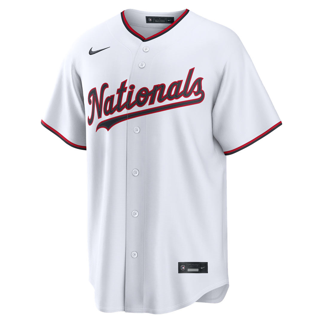 Washington Nationals James Wood Home Replica Jersey (White)