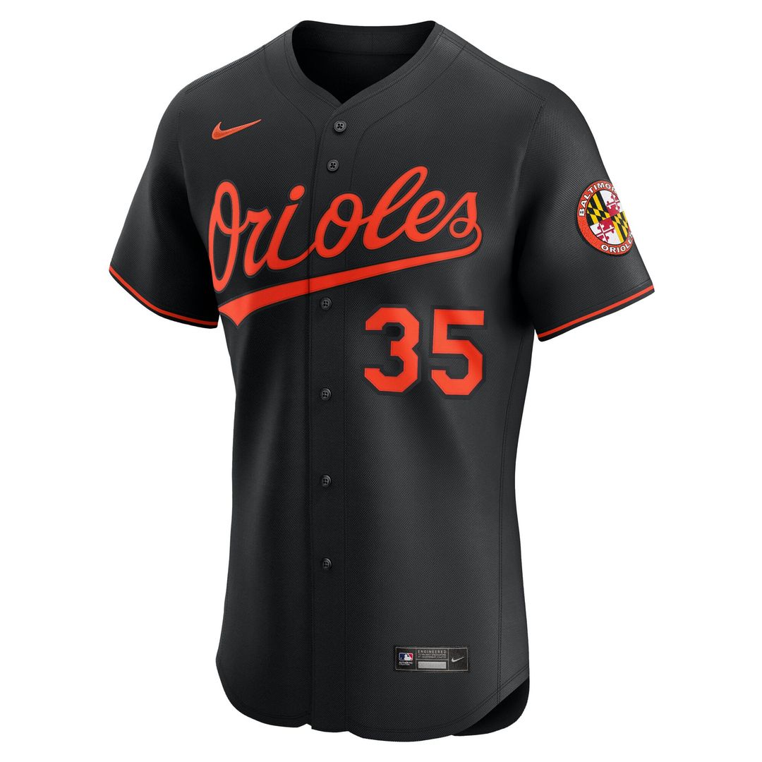 Baltimore Orioles Adley Rutschman Alternate 2 Elite Jersey (Orange)