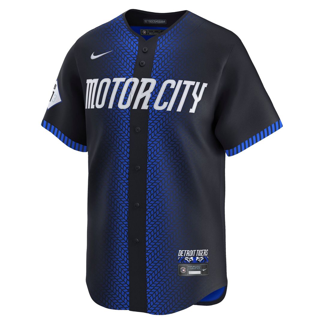 Detroit Tigers Riley Greene City Connect Limited Jersey (Navy)