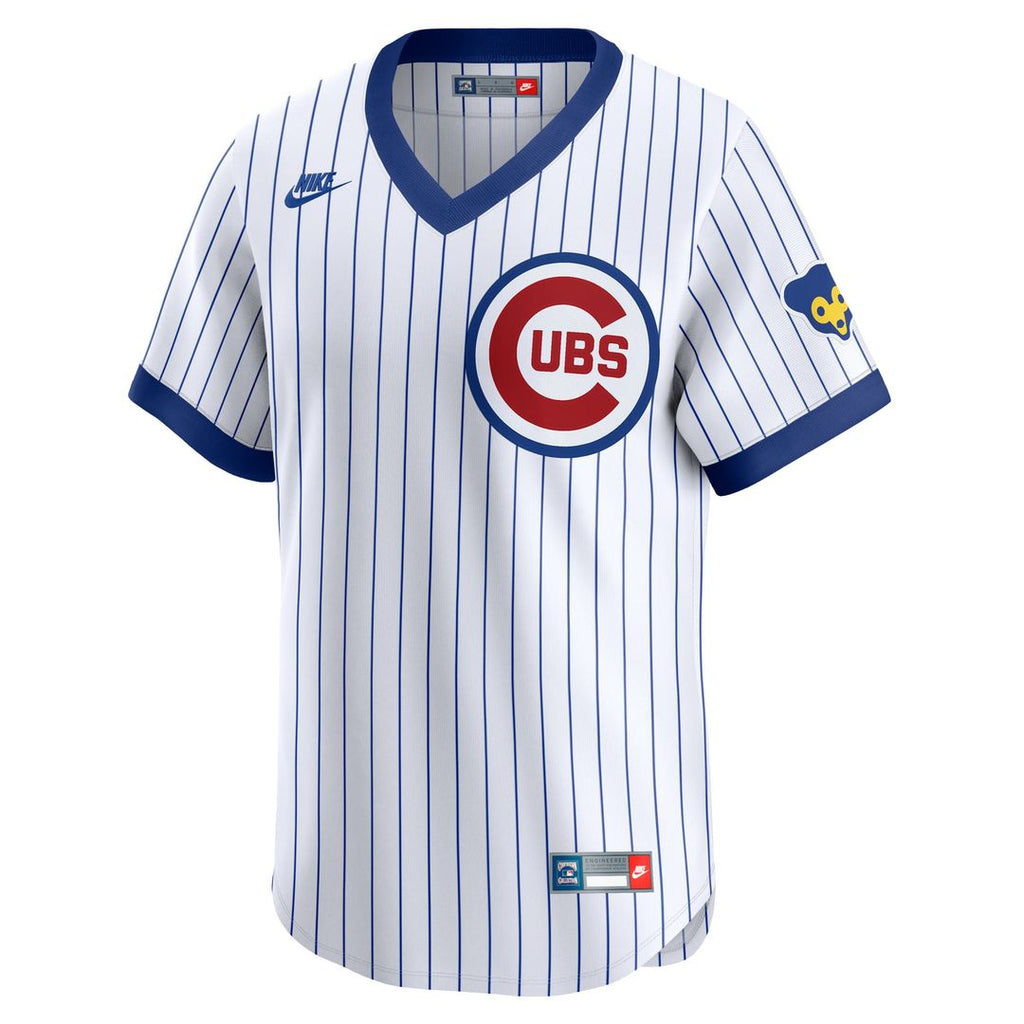 Chicago Cubs Ryne Sandberg Throwback Cooperstown Limited Jersey (White)