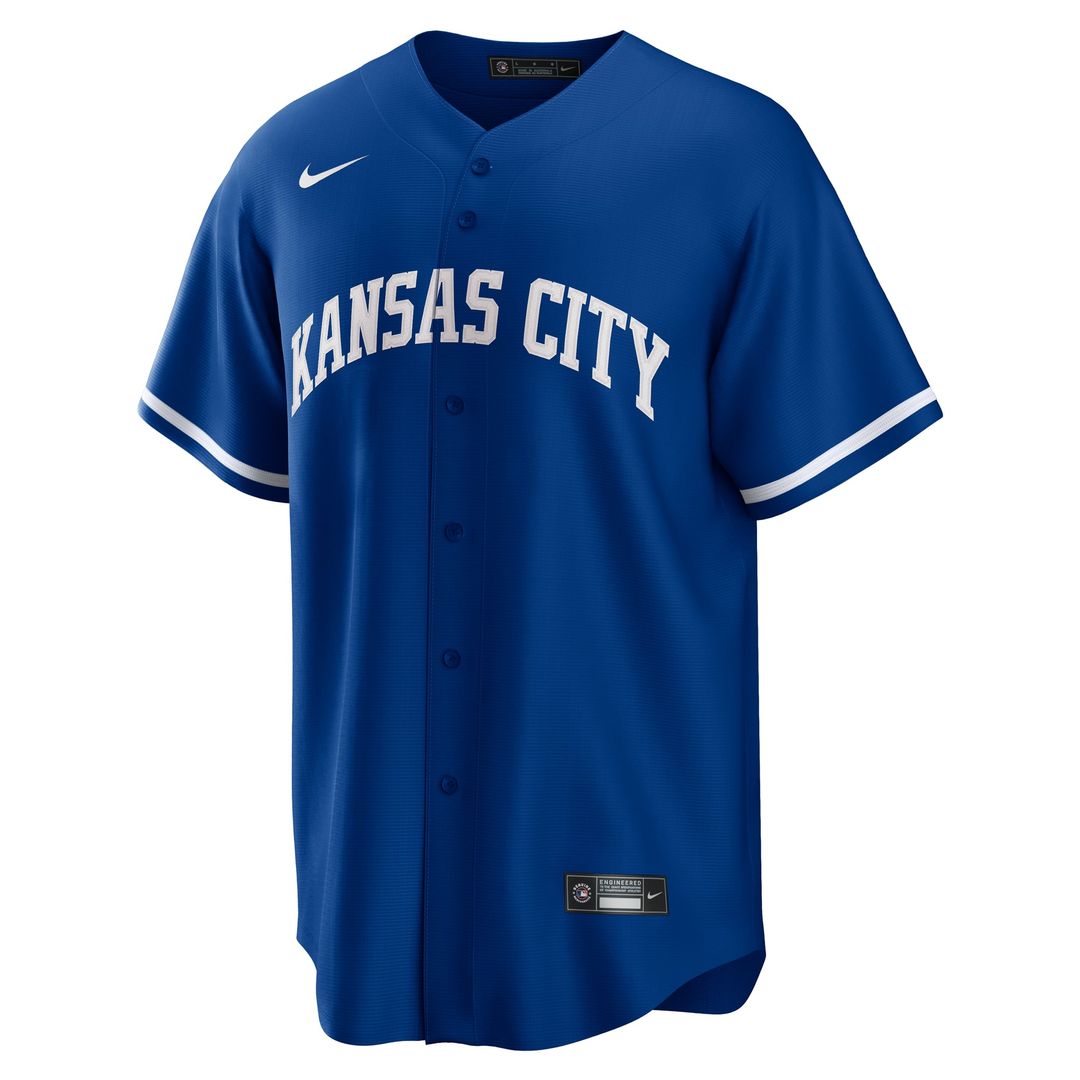 Kansas City Royals Bobby Witt Jr. Road Replica Jersey (Gray)