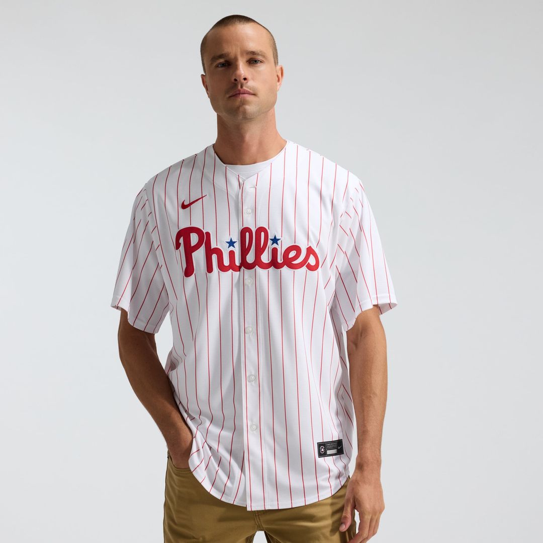 Philadelphia Phillies Home Replica Team Jersey (White)