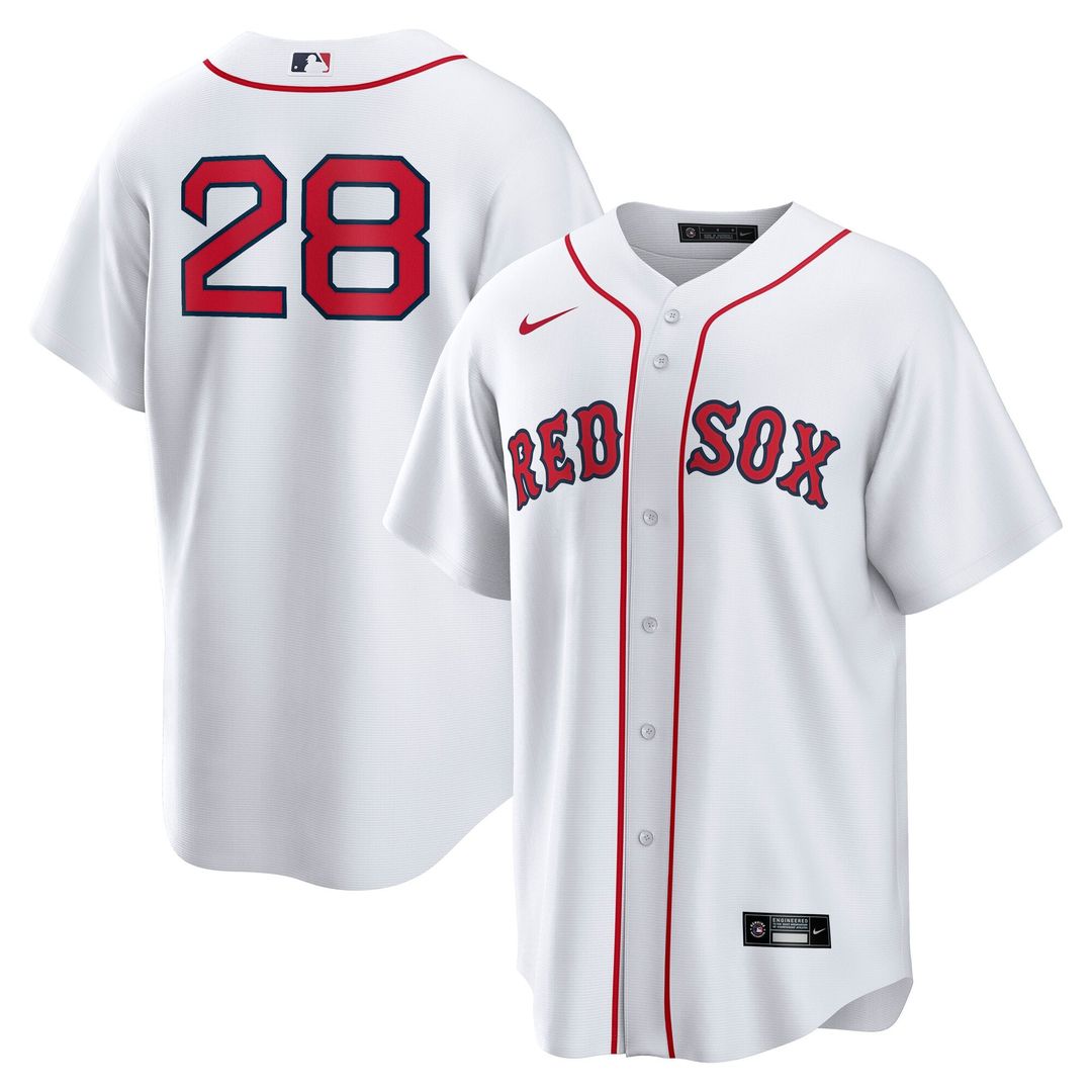 Boston Red Sox Kristian Campbell Home Replica Jersey (White)