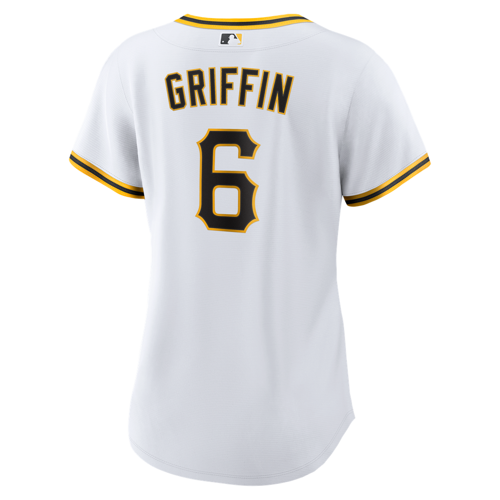 Pittsburgh Pirates Konnor Griffin Women's Home Replica Jersey (White)