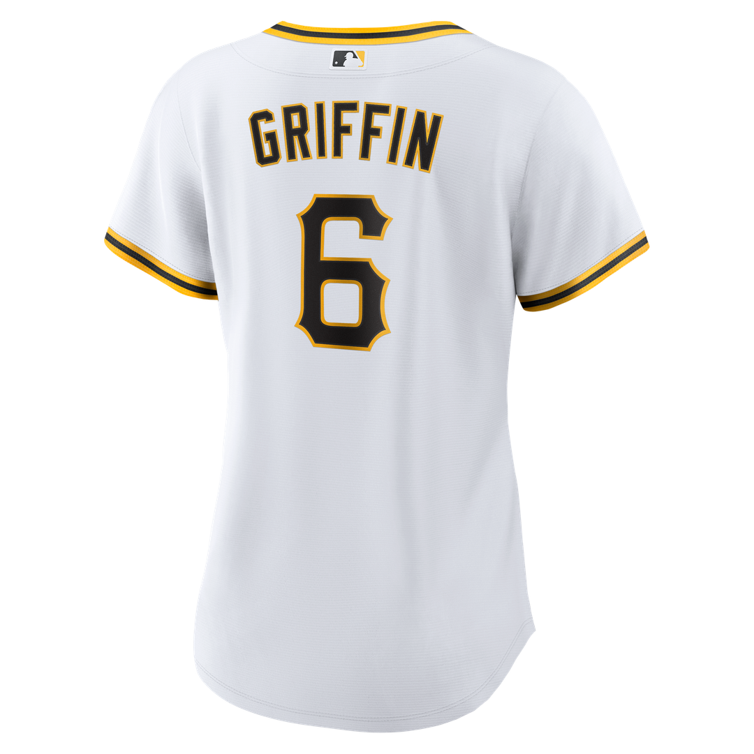 Pittsburgh Pirates Konnor Griffin Women's Home Replica Jersey (White)