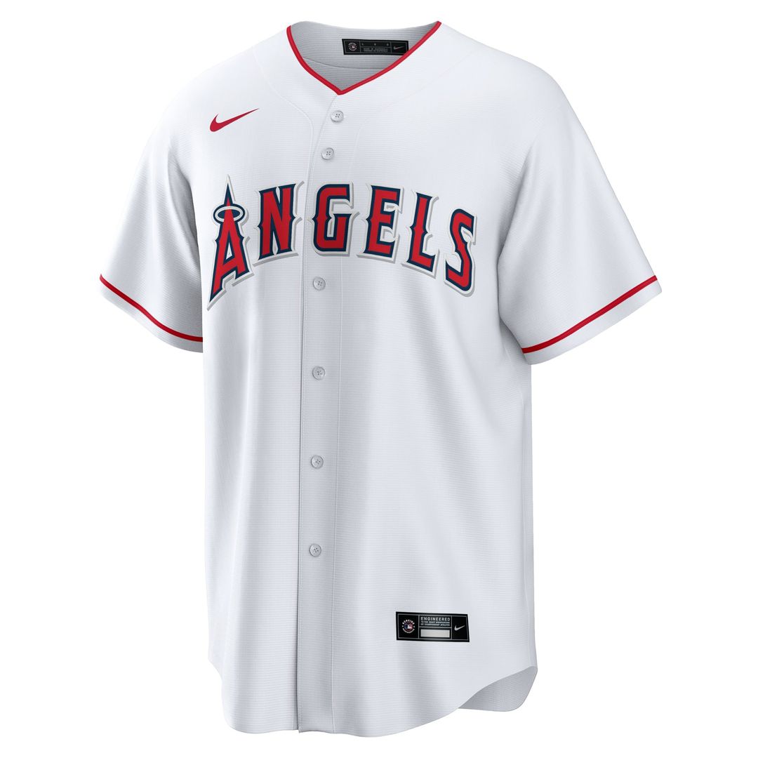 Los Angeles Angels Jo Adell Home Replica Jersey (White)