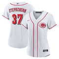Cincinnati Reds Tyler Stephenson Women's Home Replica Jersey (White)