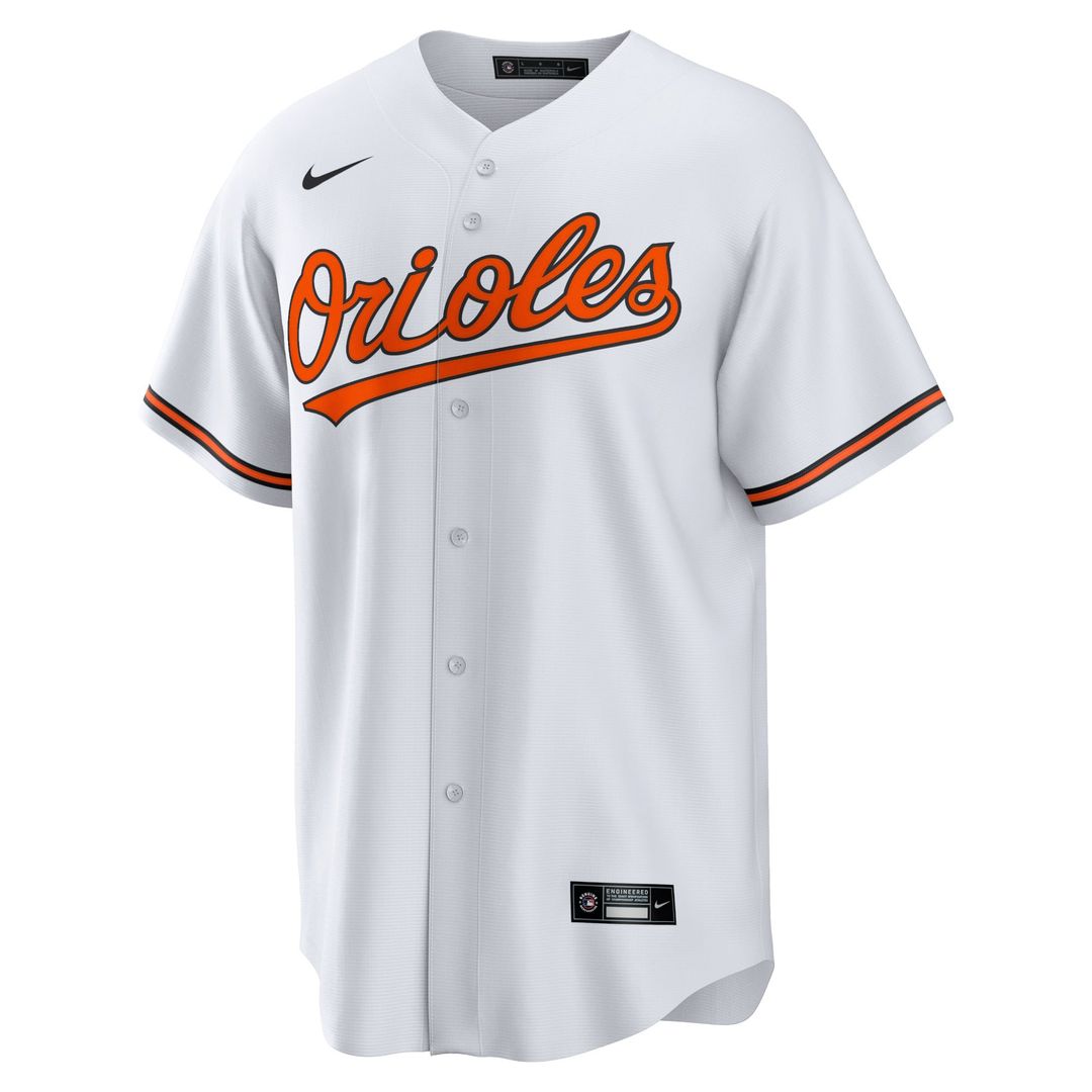 Baltimore Orioles Gunnar Henderson Home Replica Jersey (White)
